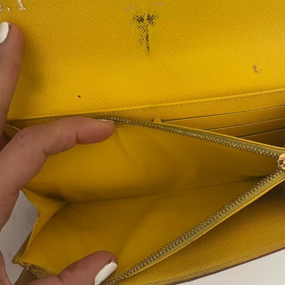 LOUIS VUITTON Multicolor Portefeuille Sarah Long Wallet Monogram Multicolor Auth - Picture 10 of 14